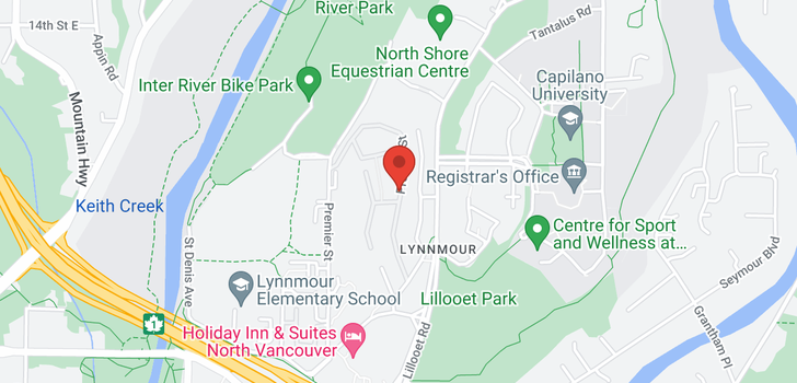 map of 1063 OLD LILLOOET ROAD